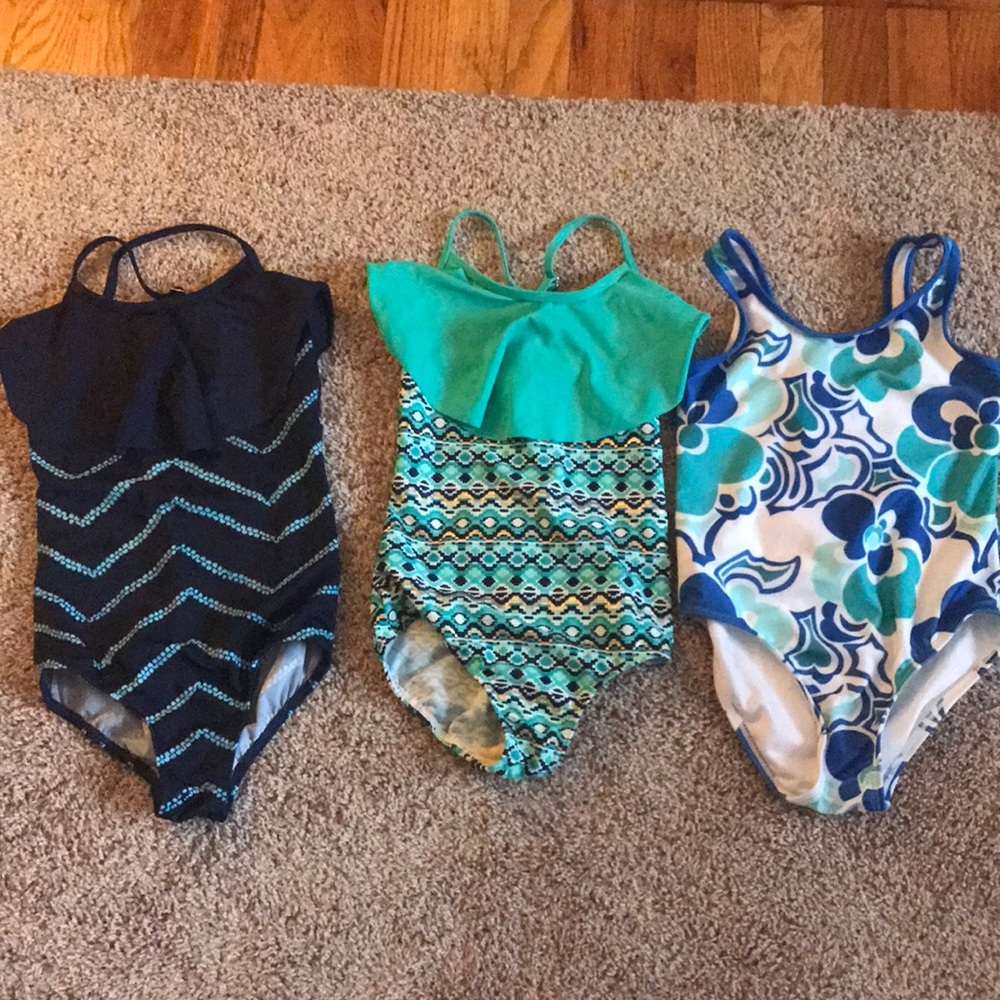 3 one piece bathing suits